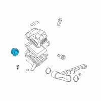 OEM GMC Air Inlet Diagram - 25872521