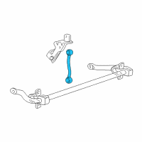 OEM 2003 Ford Excursion Sway Bar Link Diagram - 2C3Z5K483AA