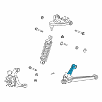 OEM 2008 Dodge Viper Control Arm Lower Right Diagram - 5290690AC