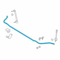 OEM 2018 Lincoln Navigator Stabilizer Bar Diagram - JL1Z-5A772-B