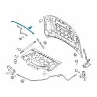 OEM 2018 Ford F-150 Front Weatherstrip Diagram - HL3Z-16B990-A