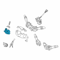 OEM 2020 Hyundai Veloster N Body & Switch Assembly-Steering & IGNTION Diagram - 81910-D3110
