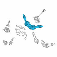 OEM 2018 Kia Rio Switch Assembly-Multifunction Diagram - 93400H8700