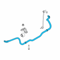 OEM Ford Focus Stabilizer Bar Diagram - CV6Z-5482-A