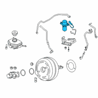 OEM 2017 BMW 330e Vacuum Pump Diagram - 34-33-6-851-289