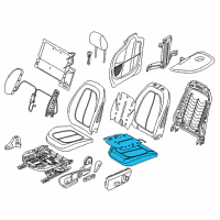 OEM BMW X1 BASIC SEAT UPHOLSTERY Diagram - 52-10-7-430-792