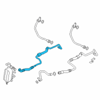 OEM BMW 550i xDrive Oil Cooling Pipe Outlet Diagram - 17-22-7-599-920