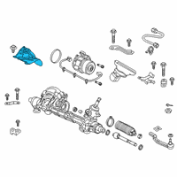 OEM 2021 Honda Clarity Plate, Power Steering Ht/Baf Diagram - 53692-TBA-A01