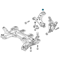 OEM 2018 Jeep Compass Nut-HEXAGON FLANGE Head Diagram - 6511778AA