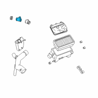 OEM 2003 Saturn L300 Air Mass Sensor Diagram - 90528435