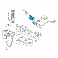 OEM GMC Housing Diagram - 20955367