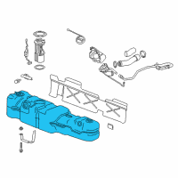 OEM 2022 Chevrolet Express 2500 Fuel Tank Diagram - 84236133