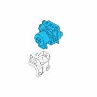 OEM Chevrolet Aveo Abs Control Module-Electronic Brake Control Module Assembly Diagram - 96534909