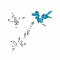 OEM Column Assembly Diagram - 45250-02620