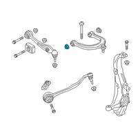 OEM 2012 BMW 750i Combination Nut Diagram - 33-30-6-760-585