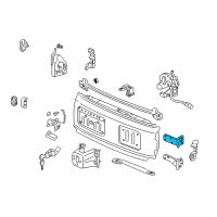 OEM 2000 Honda CR-V Hinge, Gate (Lower/Upper) Diagram - 68730-S10-020ZZ