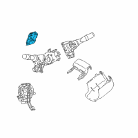 OEM 2013 Lexus RX350 Multiplex Tilt & Telescopic Computer Diagram - 89227-0E030