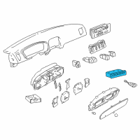 OEM 2001 Hyundai XG300 Switch Assembly-Ims Control Diagram - 93250-39000