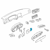 OEM 2001 Hyundai XG300 Gauge Assembly-Fuel Diagram - 94410-39050