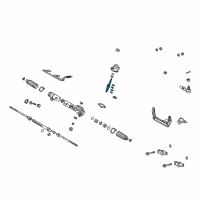 OEM 2005 Toyota MR2 Spyder Pinion Valve Diagram - 44201-17080