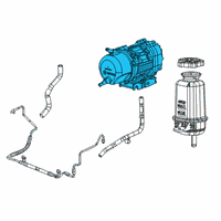 OEM 2022 Jeep Gladiator POWER STEERING Diagram - 68529417AA