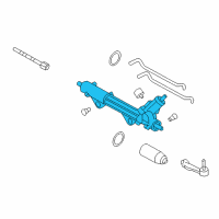 OEM 2003 Ford Thunderbird Gear Assembly Diagram - 5W6Z-3504-A