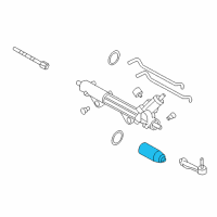 OEM 2004 Ford Thunderbird Boot Kit Diagram - 3W4Z-3K661-AA