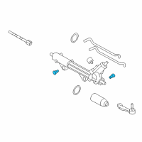 OEM 2004 Ford Thunderbird Gear Assembly Bushing Diagram - 3W4Z-3C716-BA