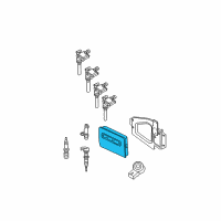 OEM Jeep Liberty Engine Control Module/Ecu/Ecm/Pcm Diagram - 5094149AF