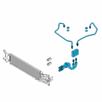 OEM Lincoln Tube Assembly Diagram - GD9Z-7R081-A