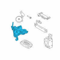 OEM 2016 Hyundai Tucson Module Assembly-Smart Key Diagram - 95480-D3000