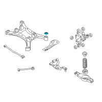 OEM 2011 Nissan Altima Insulator Diagram - 55442-JA000