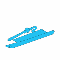 OEM 2007 Pontiac Grand Prix Lamp Asm-High Mount Stop Diagram - 10438693