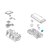 OEM 2006 Pontiac Torrent Maxi Fuse Diagram - 15319538