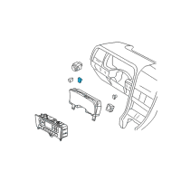 OEM Lincoln Aviator Memory Switch Diagram - 2L7Z-14776-AAB