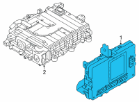 OEM 2021 Kia Niro EV Unit Assembly-BCM & RECE Diagram - 95400Q4400