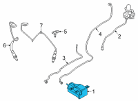 OEM 2019 BMW X7 Activated Charcoal Filter Diagram - 16-13-7-475-444