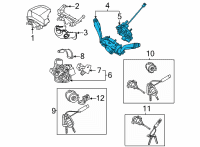 OEM 2022 Hyundai Santa Cruz SWITCH ASSY-MULTIFUNCTION Diagram - 934A2-K5580