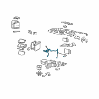 OEM 2005 Chevrolet Tahoe Harness Asm, A/C Control Wiring Diagram - 89019090