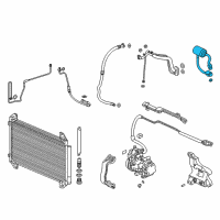 OEM 2020 Acura MDX Pipe Assembly, Discharge Diagram - 80316-TRX-A03