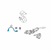 OEM 2015 Scion iQ Warning Switch Diagram - 84052-22050