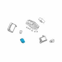 OEM Acura ZDX Control Unit, Fuel Pump Diagram - 37720-RWC-A01