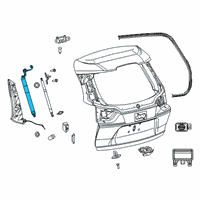 OEM 2019 Jeep Cherokee POWERLIFT-Power LIFTGATE Diagram - 68289846AC