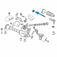 OEM 2015 Honda CR-Z End Set, Rack Diagram - 53010-SZT-H01