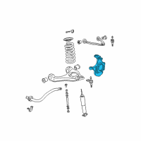 OEM GMC Sierra 1500 Knuckle Diagram - 18060909