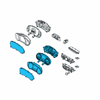 OEM Kia Soul Cluster Assembly-Instrument Diagram - 94016B2760