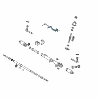 OEM 2000 Toyota Tundra Pressure Line Diagram - 44418-0C010