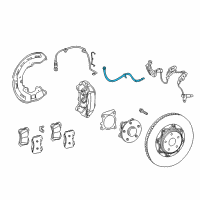 OEM 2018 Lexus LS500h Hose, Flexible Diagram - 90947-02H75