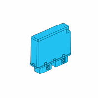 OEM 2022 Toyota GR Supra Control Module Diagram - 89340-WAA09