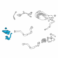 OEM Lexus Valve Assembly, Fuel Tank Diagram - 77070-11010